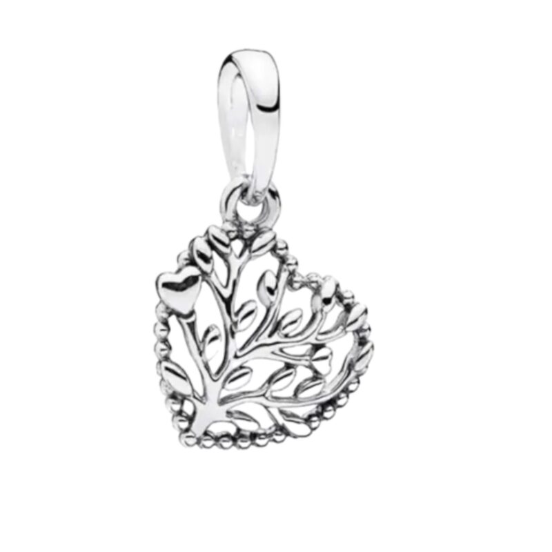 Tree of Love Heart Dangle Charm