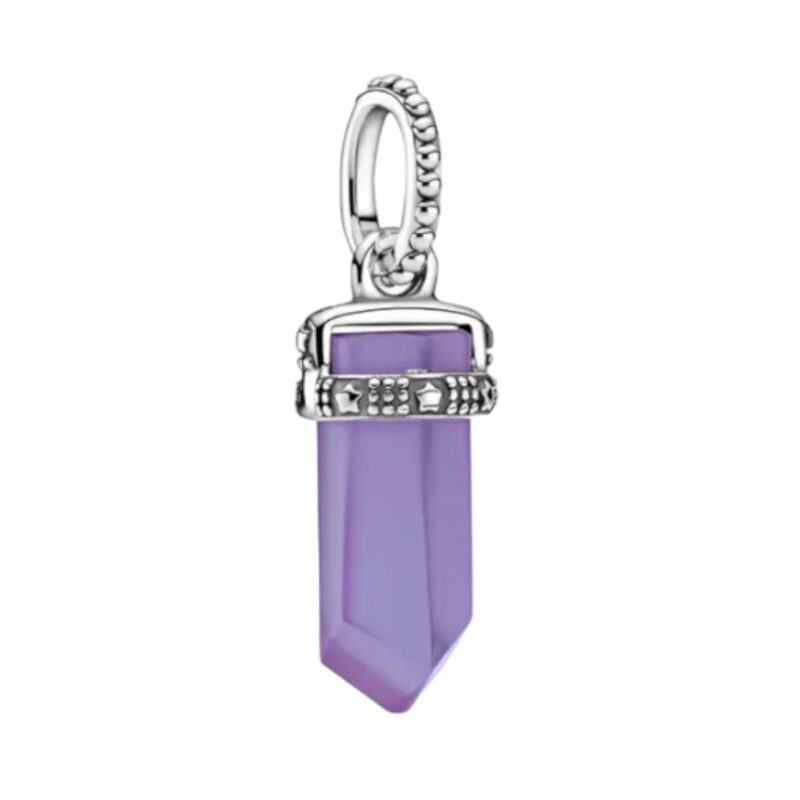 Quartz Amethyst Dangle Charm