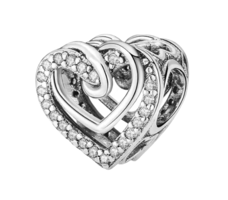 Sparkling Entwined Hearts - Image 2