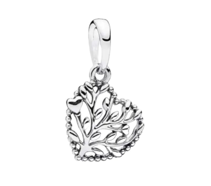 Tree of Love Heart Dangle Charm - Image 2