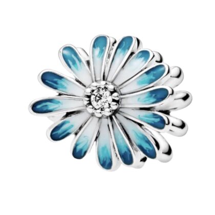 Blue Daisy Charm