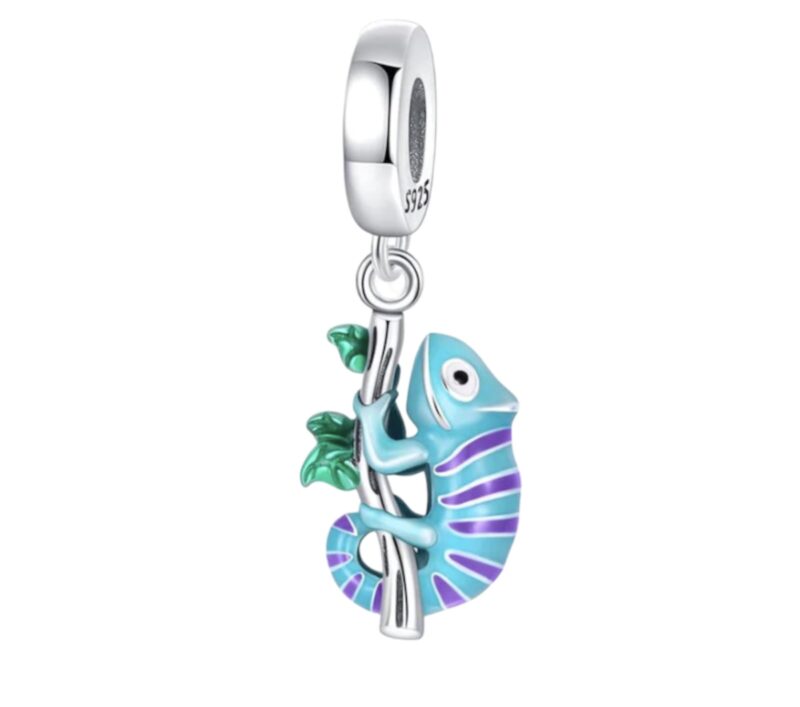 Colour Changing Chameleon Dangle Charm