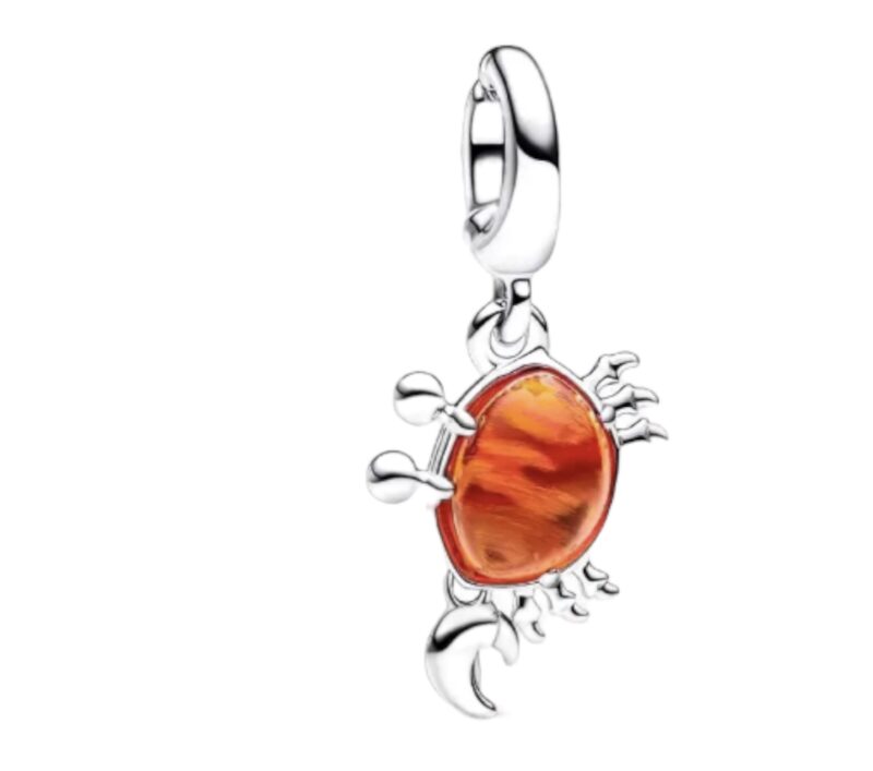 Sebastian Crab Dangle Charm