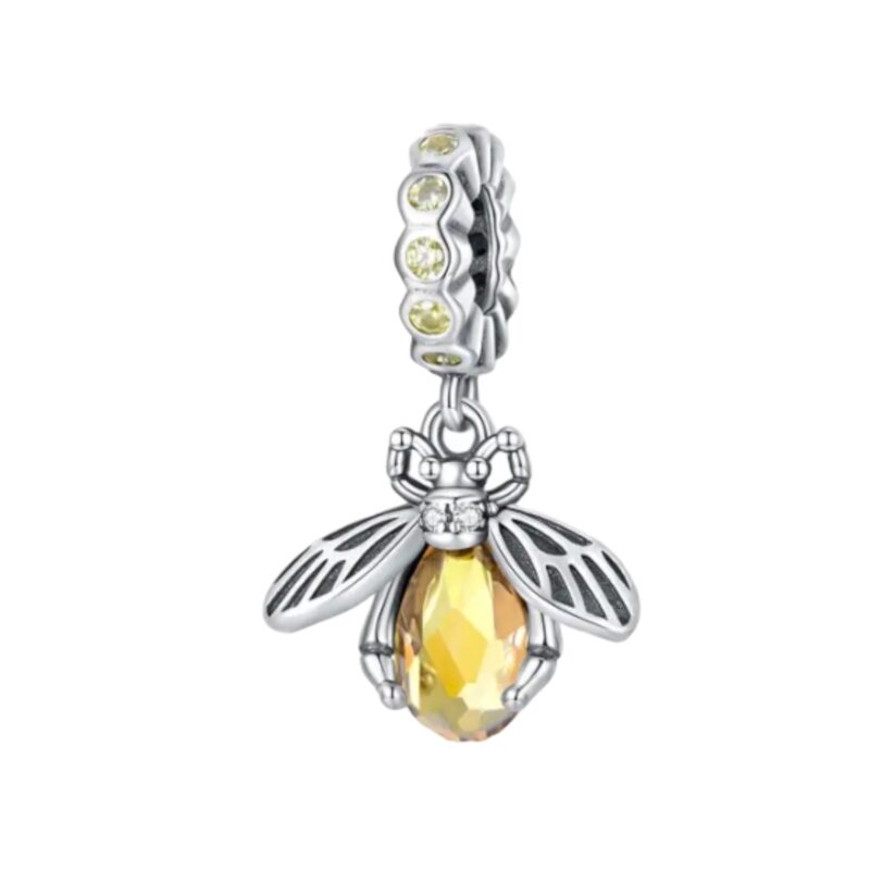 Delicate Bee Dangle Charm