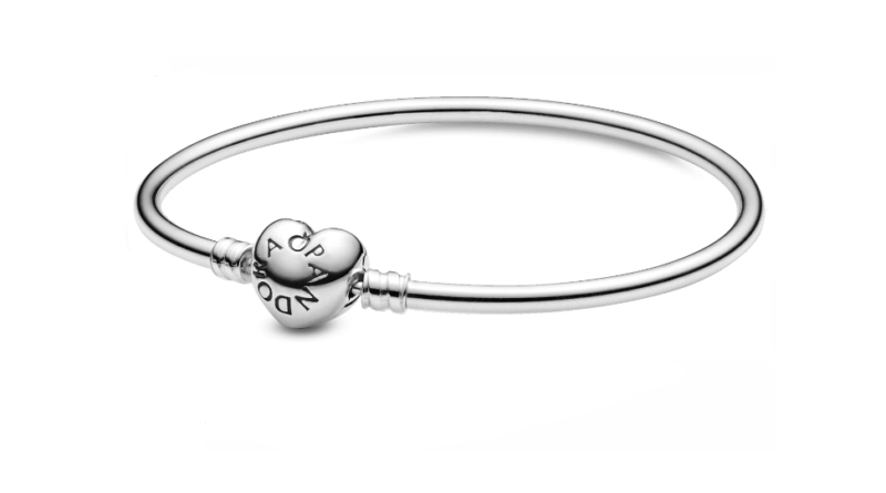 Moments Heart Solid Bracelet 20CM - Image 2