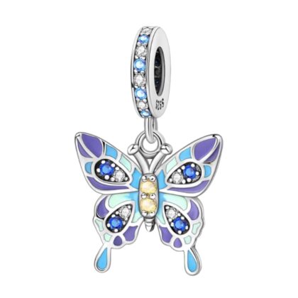 Beautiful Butterfly Dangle Charm