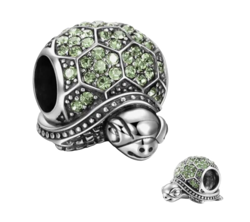 Sparkly Tortoise Charm - Image 2