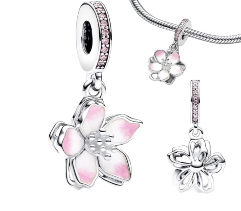 Cherry Blossom Dangle Charm - Image 2