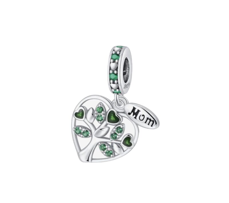 Mom Dazzling Tree Dangle Charm - Image 2